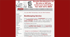 Desktop Screenshot of boogles.co.uk